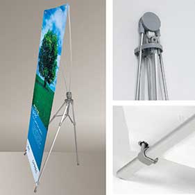 Adjustable American style X stand