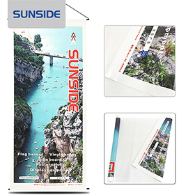 高亮防水户外喷绘刀刮外光布解决方案